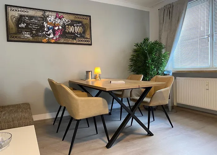 Appartement Ferien-monteurwohnung Nom App1 Sky Terrasse High End *